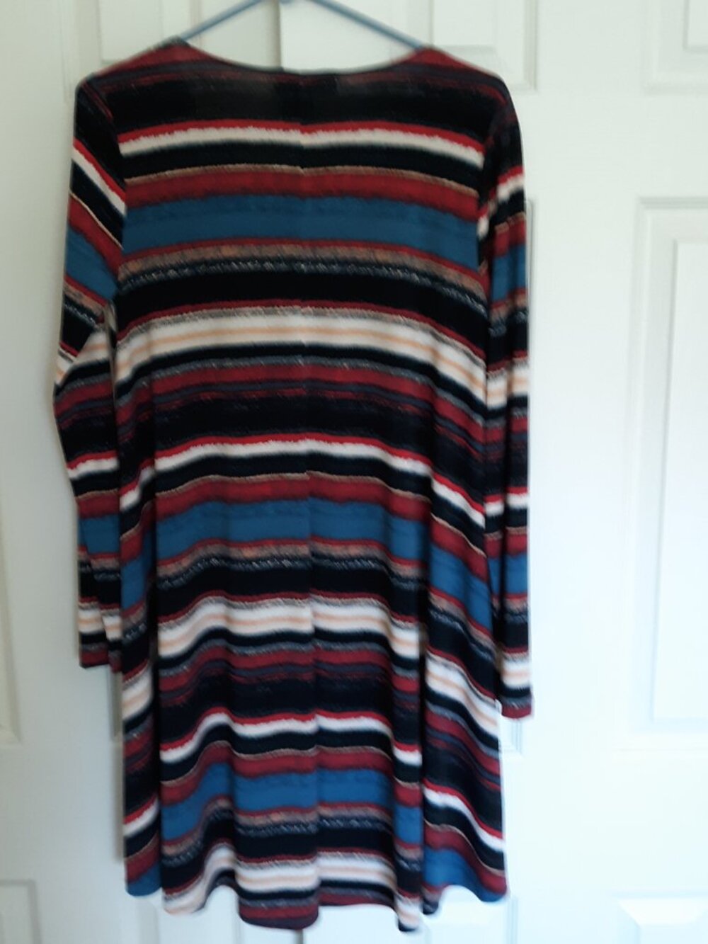Karen Kane striped A-line dress womans size S EUC - Picture 3 of 3